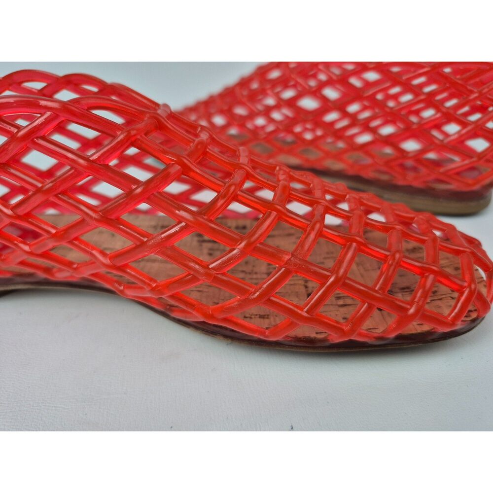 The Row Women's Red Mara Flats Size 37 - Picture 5 of 9